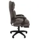 Кресло руководителя Chairman 442 Home  Россия серый текстиль. Фото товара с разных ракурсов.
