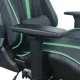 Игровое кресло  "GT Carbon GM-120", две подушки, экокожа, черное/зеленое, 531929. Фото товара с разных ракурсов.