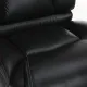 Кресло из натуральной кожи  PREMIUM "Infinity EX-707", дерево, черное. Фото товара с разных ракурсов.