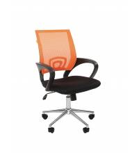 Офисное кресло Chairman 696 Россия TW оранжевый хром new