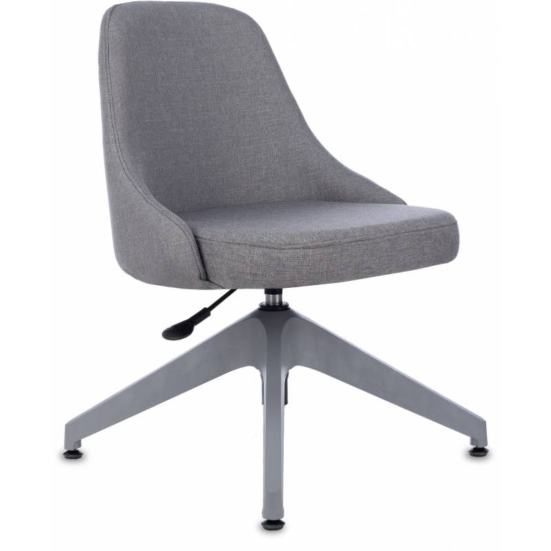 Кресло Бюрократ CH-340GLZ серый 38-404 крестов.4-луч. пластик пластик серый главное фото