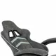 Кресло компьютерное  "Shooter GM-123", 2 подушки, ткань, серое, 533192. Фото товара с разных ракурсов.